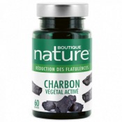 Charbon végétal activé - 60 gélules végétales