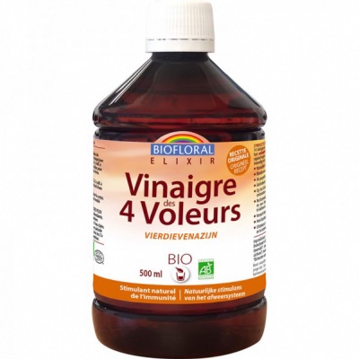 Elixir du Vinaigre des 4 Voleurs Bio - 500ml - Biofloral