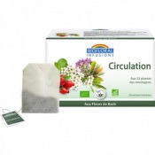 Infusion Bio aux fleurs de Bach - Circulation, Digestion, Bien-être