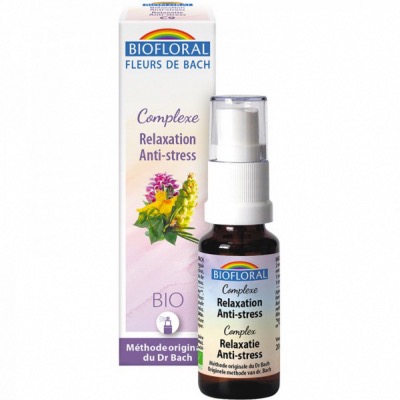 Complexe N°9 - Relaxation, anti-stress en spray Bio - 20ml - Biofloral