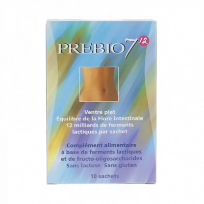 Prebio 7 Prébiotiques & Probiotiques - 12 milliards - 10 sachets - Nutrition Concept