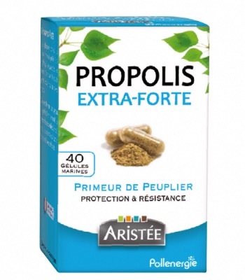 Propolis extra-forte de Peuplier - 40 gélules  