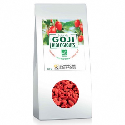 Baies de Goji Bio - 400g - Comptoirs & Compagnies 