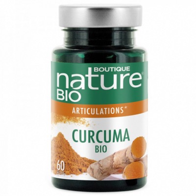 Curcuma + Poivre Noir Bio - 60 gélules végétales 