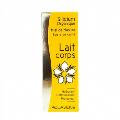 Lait corps Silicium Miel de Manuka - 200 ml - Aquasilice