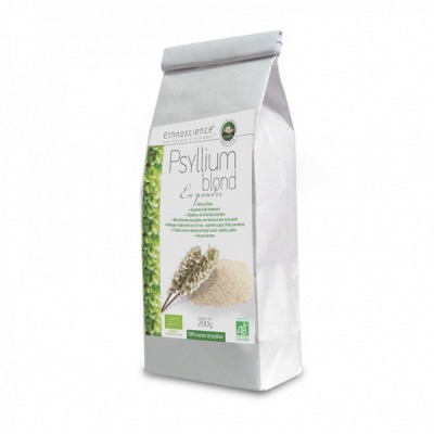 Psyllium Blond en Poudre Bio - 200g - Ethnoscience