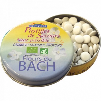 Pastilles Secours Nuit Paisible BIO - 50g - Biofloral