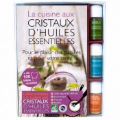 Coffret d'initation à la cuisine aux cristaux d'huiles essentielles - Aromandise 