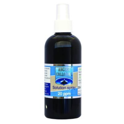 Argent Colloïdal 20ppm - Solution en Spray - 250ml