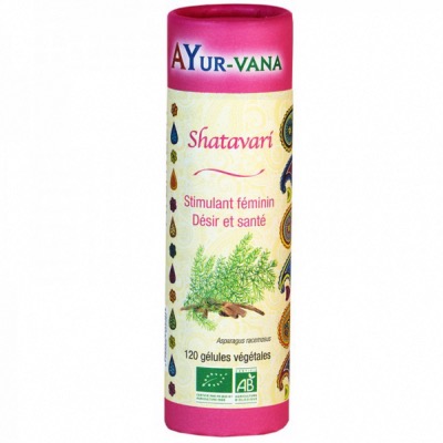 Shatavari BIO - 120 gélules végétales - Ayur-Vana