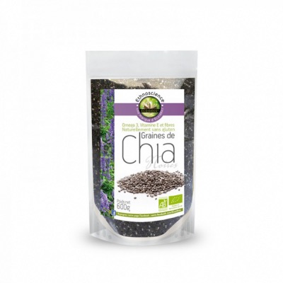 Graine de Chia Bio - 600g - Ecoidees