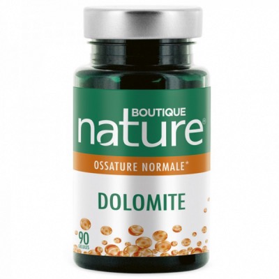 Dolomite - Ossature Normale - 90 gélules - Boutique Nature 