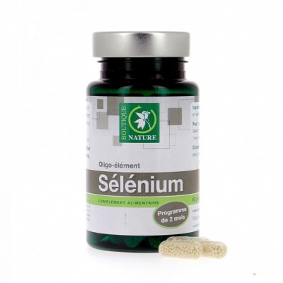 Sélénium - 60 gélules végétales - Oligo-éléments