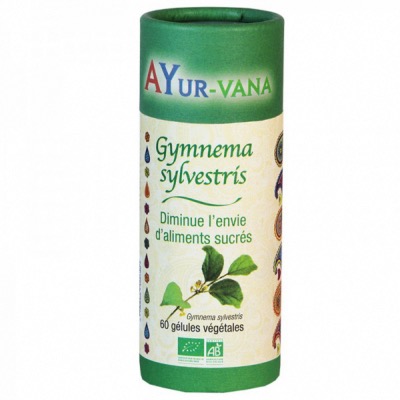 Gymnema sylvestris BIO - Envie de sucres - 60 gélules - Ayur-Vana