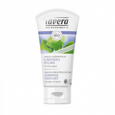 Gommage purifiant - Ginkgo & Perles de Jojoba - 50ml - Lavera