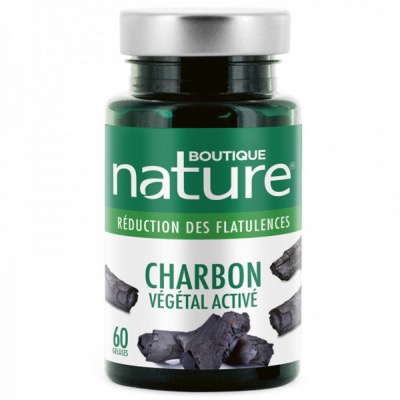 Charbon végétal activé - 60 gélules végétales