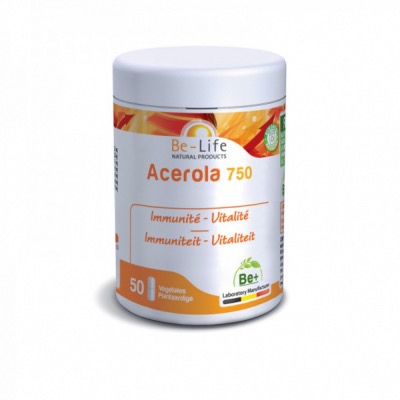 Acérola 750 - 50 gélules - Immunité & Vitalité