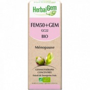 Fem50+gem Bio - Ménopause - 50ml - Herbalgem