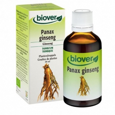 Ginseng (Panax) Bio - Tonique - Gouttes de plantes - 50ml