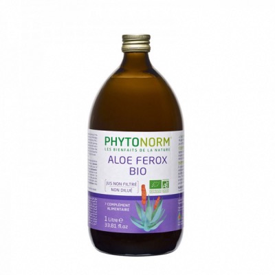 Gel d'Aloé Ferox Bio - 1 litre - Phytonorm