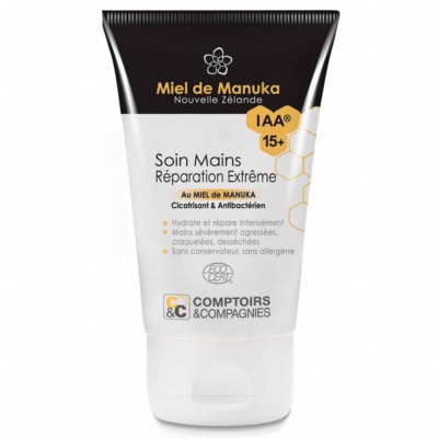 Soin Mains Réparation Extrême Miel de Manuka - 50ml - Comptoirs & Compagnies