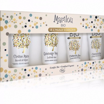  Coffret Soin Visage à l'Huile d'Argan pour Peaux Sèches Bio - Marilou