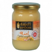 Miel à la gelée royale 20 % - 250 g pot - Abbaye de sept-fons 
