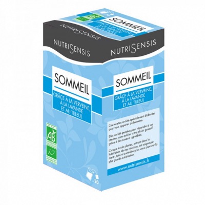 Infusion Sommeil Bio - 20 sachets - Nutrisensis