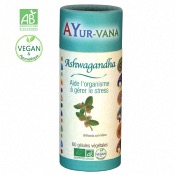 Ashwagandha Bio (Withania somnifera) - 60 gélules - Ayur Vana