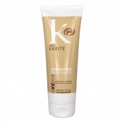 Shampoing crème Argile & Karité Bio - 200g - K pour Karité 