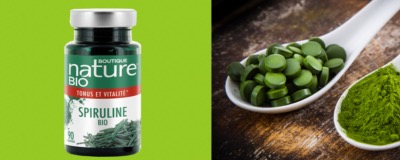 Spiruline Bio pour déborder d'énergie ! 